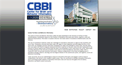 Desktop Screenshot of cbbi.buffalo.edu