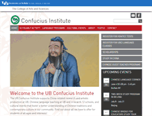 Tablet Screenshot of confuciusinstitute.buffalo.edu