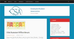 Desktop Screenshot of gsa.buffalo.edu
