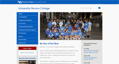 Desktop Screenshot of honors.buffalo.edu