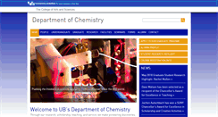 Desktop Screenshot of chemistry.buffalo.edu