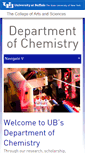 Mobile Screenshot of chemistry.buffalo.edu