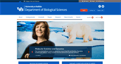 Desktop Screenshot of biology.buffalo.edu