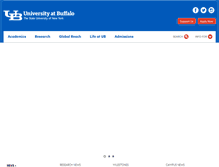 Tablet Screenshot of buffalo.edu