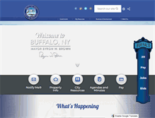 Tablet Screenshot of ci.buffalo.ny.us