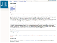 Tablet Screenshot of dhibwiki.buffalo.edu