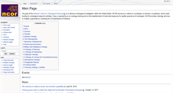 Desktop Screenshot of ncorwiki.buffalo.edu