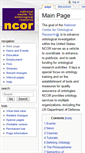 Mobile Screenshot of ncorwiki.buffalo.edu