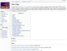 Tablet Screenshot of ncorwiki.buffalo.edu