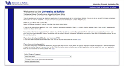 Desktop Screenshot of gradmit.buffalo.edu