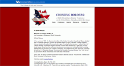 Desktop Screenshot of crossingborders.buffalo.edu