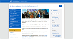 Desktop Screenshot of advising.buffalo.edu