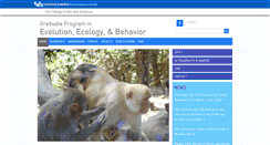 Desktop Screenshot of evolutionecologybehavior.buffalo.edu