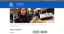 Desktop Screenshot of mobile.buffalo.edu