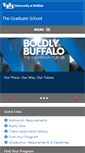 Mobile Screenshot of grad.buffalo.edu