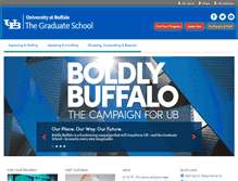 Tablet Screenshot of grad.buffalo.edu